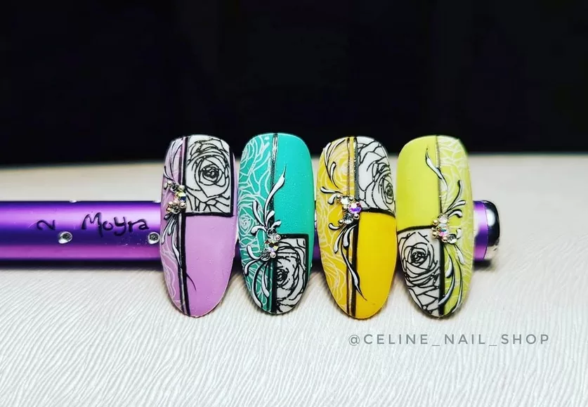 Comment réaliser un joli nail art en stamping ? 