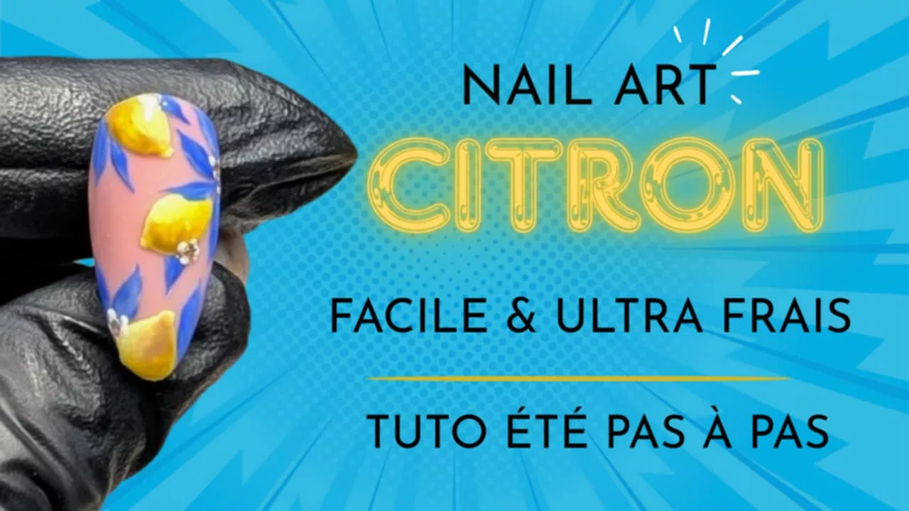 Formation Nail Art citron